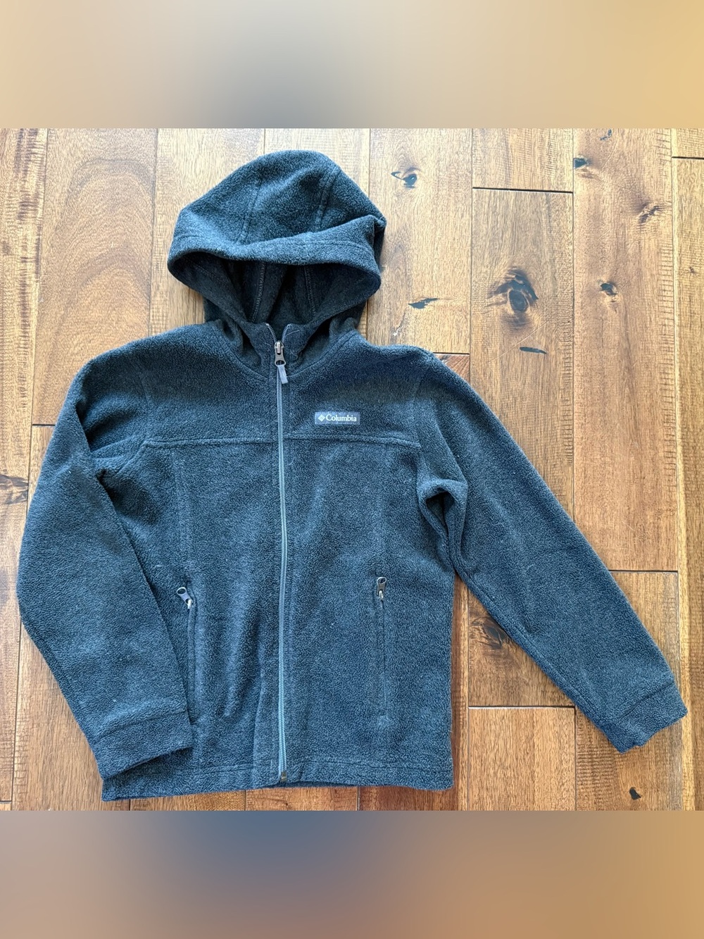 Columbia hooded fleece boys 8
